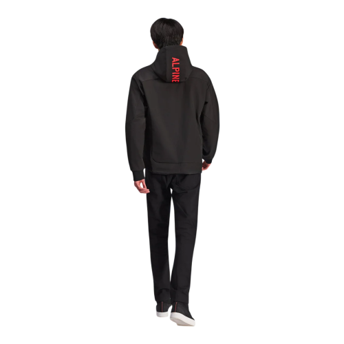 ABBIGLIAMENTO ALPINESTARS RADIUM TECH HOODIE BLK BRGHT RED | ALPINESTARS