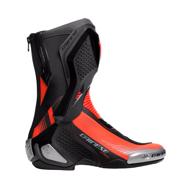 STIVALI TORQUE 4 BOOTS BLACK RED-FLUO | DAINESE
