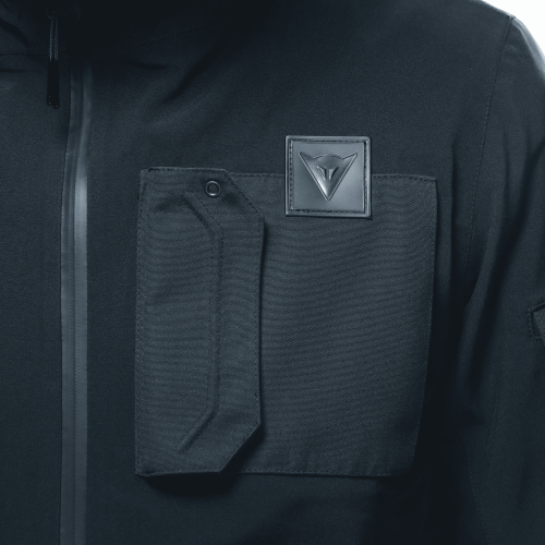 GIACCA IMPERMEABILE CORSO ABSØLUTESHELL PRO JACKET BLACK | DAINESE