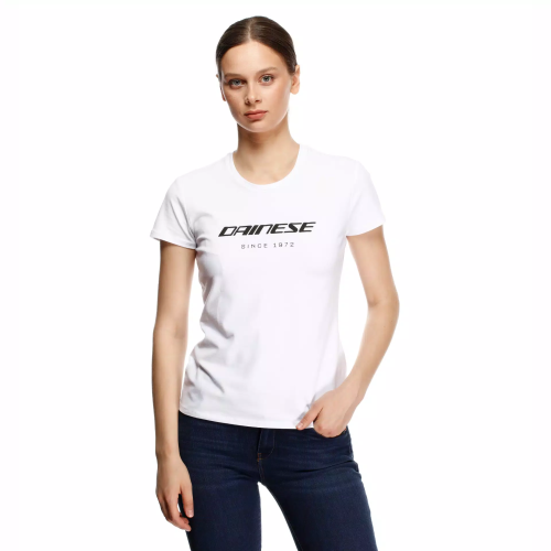 T-SHIRT ESSENCE WORDMARK T-SHIRT WMN WHITE | DAINESE