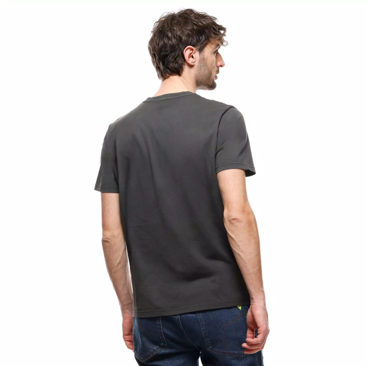 T-SHIRT DYED SPEED DEMON T-SHIRT PIRATE BLACK | DAINESE