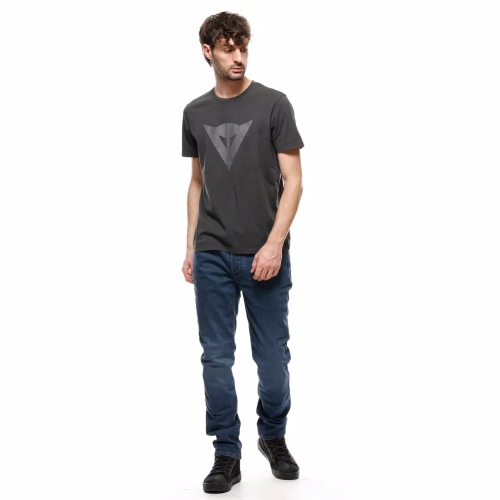 T-SHIRT DYED SPEED DEMON T-SHIRT PIRATE BLACK | DAINESE