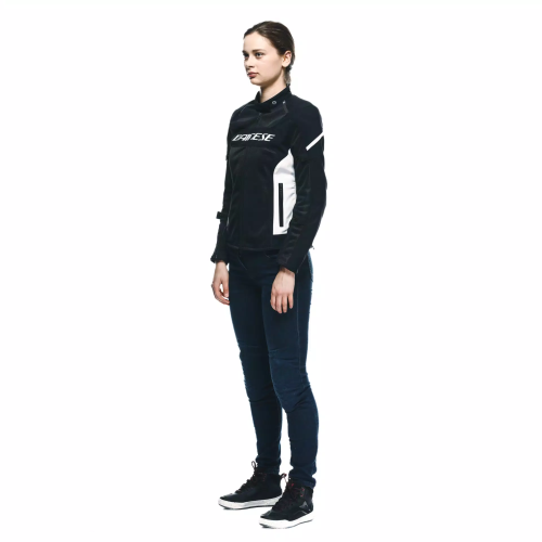 GIACCA TESSUTO AIR FRAME 3 TEX JACKET WMN BLACK WHITE WHITE | DAINESE