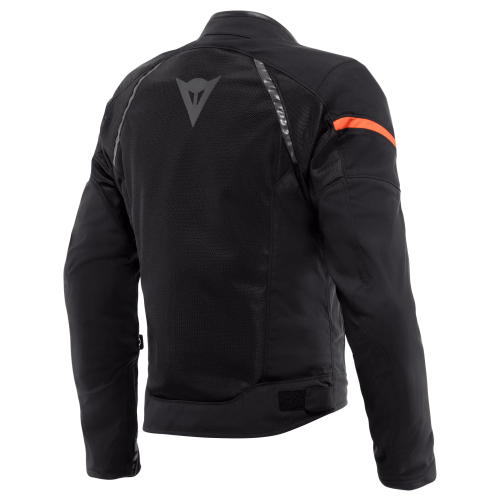 GIACCA TESSUTO AIR FRAME 3 TEX JACKET BLACK BLACK RED-FLUO | DAINESE
