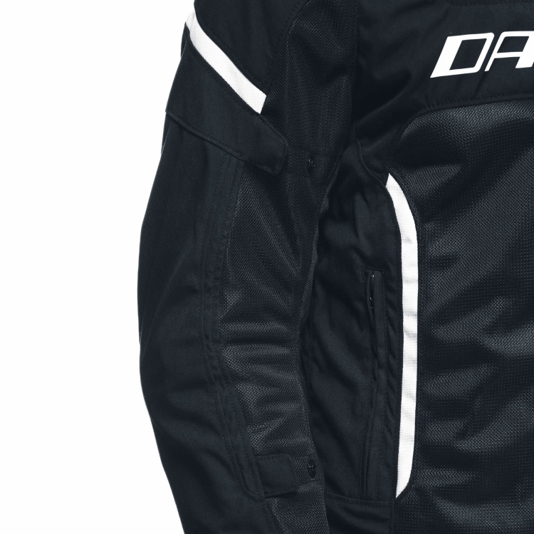 GIACCA TESSUTO AIR FRAME 3 TEX JACKET BLACK BLACK WHITE | DAINESE