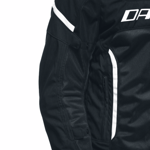 GIACCA TESSUTO AIR FRAME 3 TEX JACKET BLACK BLACK WHITE | DAINESE