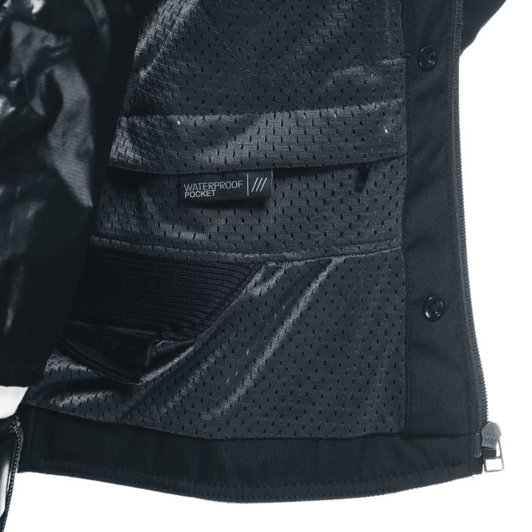 GIACCA TESSUTO AIR FRAME 3 TEX JACKET BLACK BLACK WHITE | DAINESE