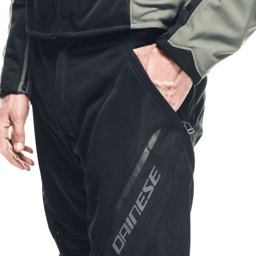 PANTALONI TESSUTO DRAKE 2 SUPER AIR TEX PANTS BLACK BLACK | DAINESE