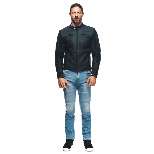 GIACCA IN PELLE RAZON 2 LEATHER JACKET BLACK | DAINESE