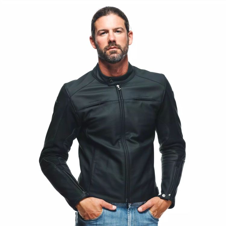 GIACCA IN PELLE RAZON 2 LEATHER JACKET BLACK | DAINESE