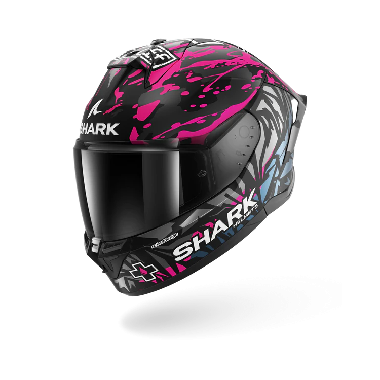 CASCO INTEGRALE SKWAL CUP REPLICA REDDING MAT BLACK VIOLET BLUE | SHARK