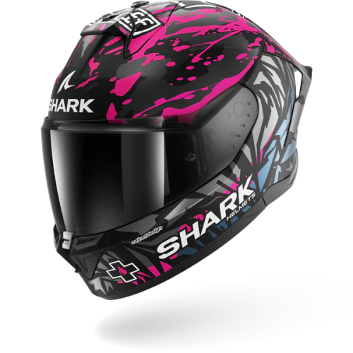 CASCO INTEGRALE SKWAL CUP REPLICA REDDING MAT BLACK VIOLET BLUE | SHARK