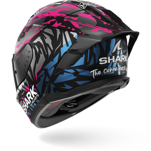 CASCO INTEGRALE SKWAL CUP REPLICA REDDING MAT BLACK VIOLET BLUE | SHARK