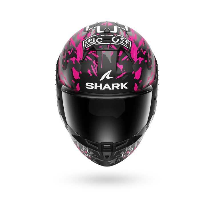 CASCO INTEGRALE SKWAL CUP REPLICA REDDING MAT BLACK VIOLET BLUE | SHARK