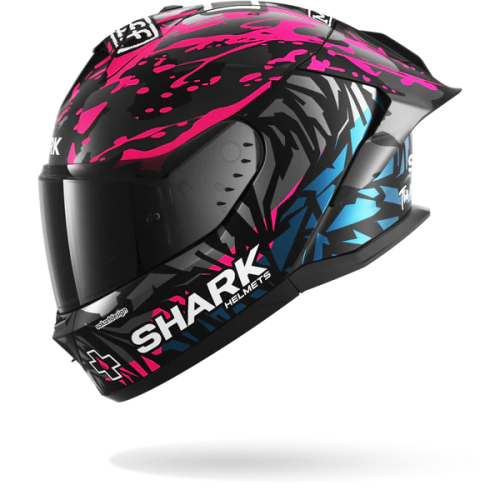 CASCO INTEGRALE SKWAL CUP REPLICA REDDING MAT BLACK VIOLET BLUE | SHARK