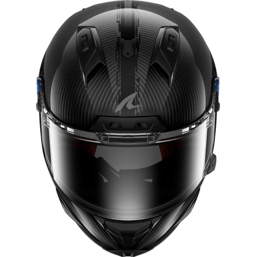 CASCO INTEGRALE AERON-GP FIM RACING FULL CARBON CARBON BLACK CARBON | SHARK