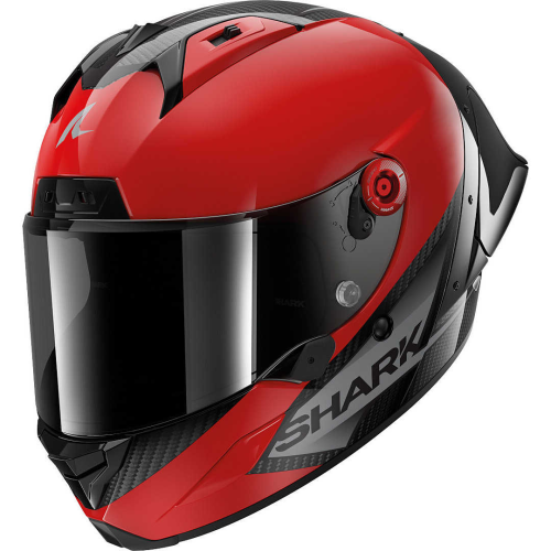 CASCO INTEGRALE AERON-GP BLANK SP CARBON RED ANTHRACITE | SHARK