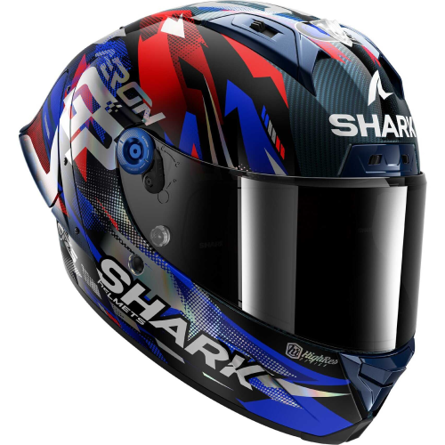 CASCO INTEGRALE AERON-GP FIM RACING REPLICA ZARCO VICTORY 2025 CARBON BLU | SHARK