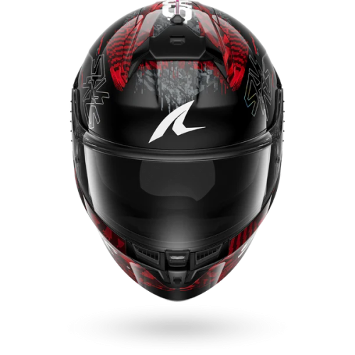 CASCO INTEGRALE SKWAL CUP SPEED-VIB BLACK RED SILVER | SHARK