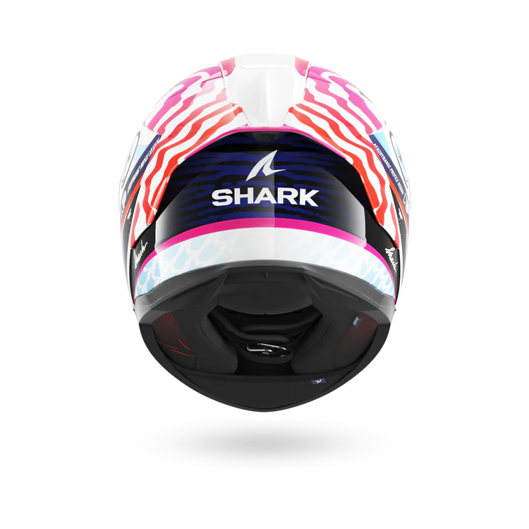 CASCO INTEGRALE SKWAL CUP SPEED-FANCY WHITE BLACK ORANGE | SHARK