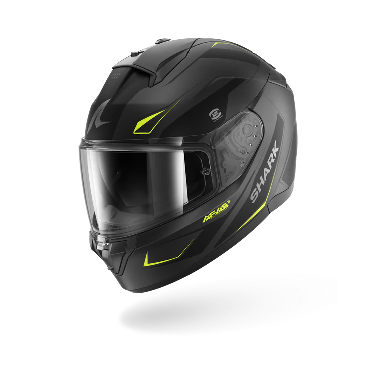 CASCO INTEGRALE RIDILL 2 MEKARIUM MAT ANTHRACITE ANTHRACITE YELLOW | SHARK
