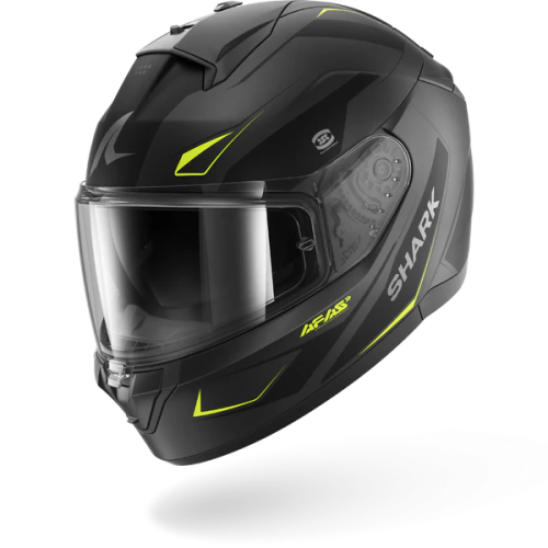 CASCO INTEGRALE RIDILL 2 MEKARIUM MAT ANTHRACITE ANTHRACITE YELLOW | SHARK