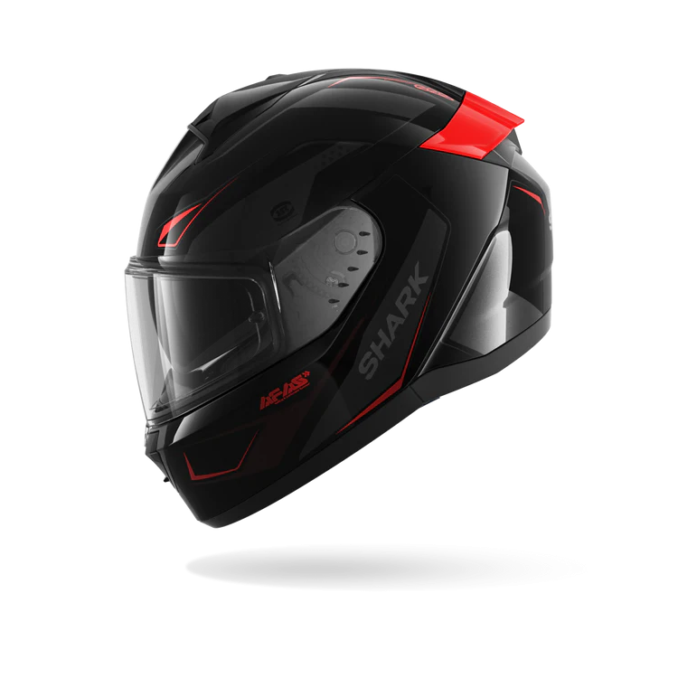 CASCO INTEGRALE RIDILL 2 MEKARIUM BLACK ANTHRACITE RED | SHARK