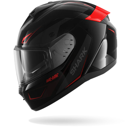 CASCO INTEGRALE RIDILL 2 MEKARIUM BLACK ANTHRACITE RED | SHARK