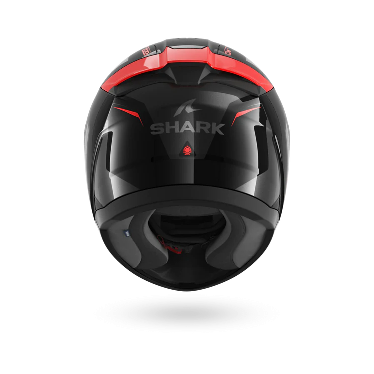 CASCO INTEGRALE RIDILL 2 MEKARIUM BLACK ANTHRACITE RED | SHARK