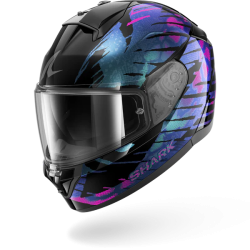 CASCO INTEGRALE RIDILL 2 REPTAIA BLACK VIOLET GLITTER | SHARK