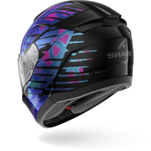 CASCO INTEGRALE RIDILL 2 REPTAIA BLACK VIOLET GLITTER | SHARK