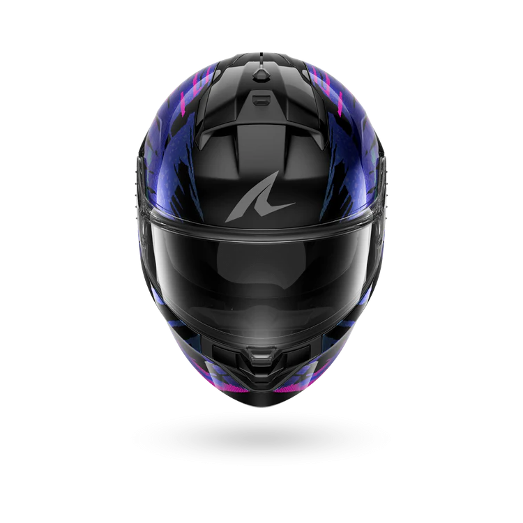 CASCO INTEGRALE RIDILL 2 REPTAIA BLACK VIOLET GLITTER | SHARK