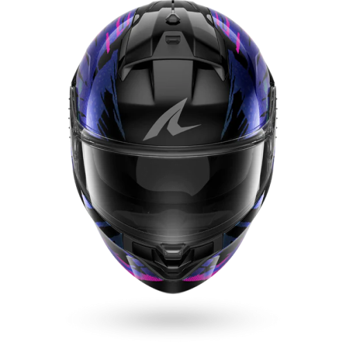 CASCO INTEGRALE RIDILL 2 REPTAIA BLACK VIOLET GLITTER | SHARK