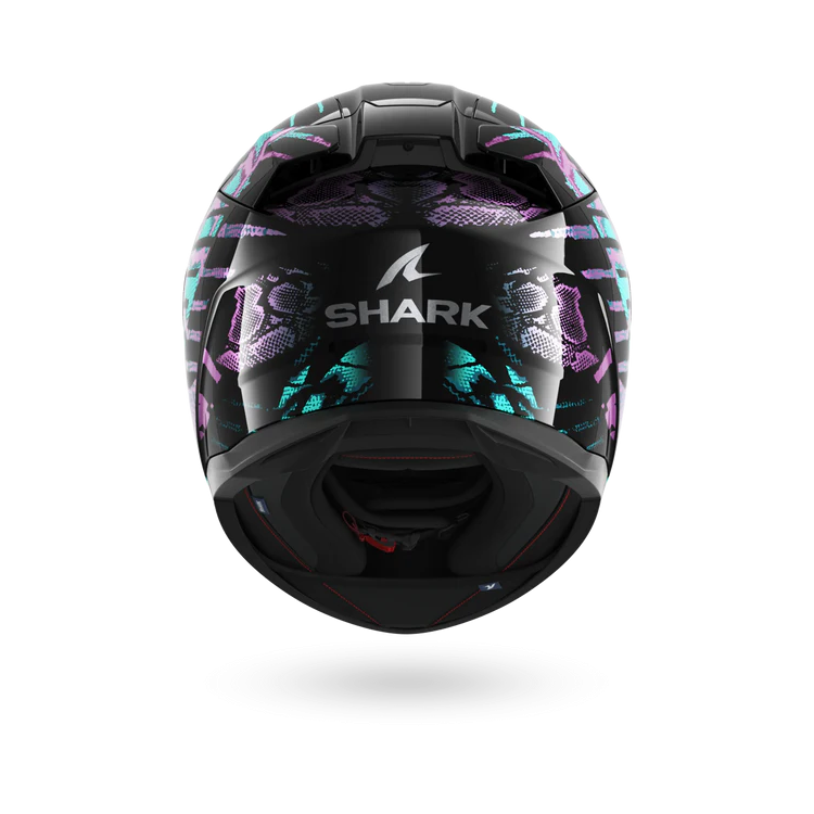 CASCO INTEGRALE D-SKWAL 3 REPTAIA MAT BLACK CAMELEON BLACK | SHARK