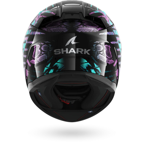 CASCO INTEGRALE D-SKWAL 3 REPTAIA MAT BLACK CAMELEON BLACK | SHARK