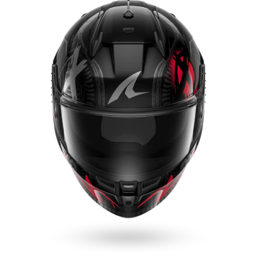 CASCO INTEGRALE D-SKWAL 3 SHIEVER BLACK ANTHRACITE RED | SHARK
