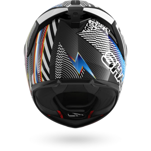 CASCO INTEGRALE SPARTAN GT PRO CARBON STHYR CARBON WHITE CHROM | SHARK