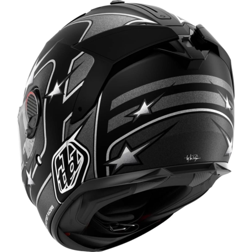 CASCO INTEGRALE SPARTAN GT PRO FLAGSTAFF MAT BLACK ANTHRACITE SILVER | SHARK