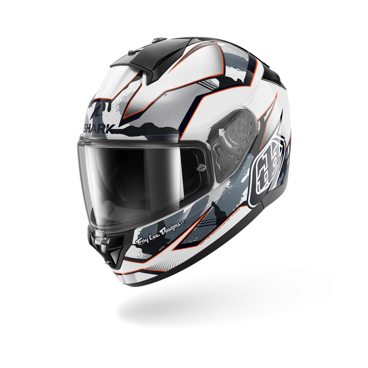 CASCO INTEGRALE RIDILL 2 MATTERIX CAMO WHITE SILVER RED | SHARK