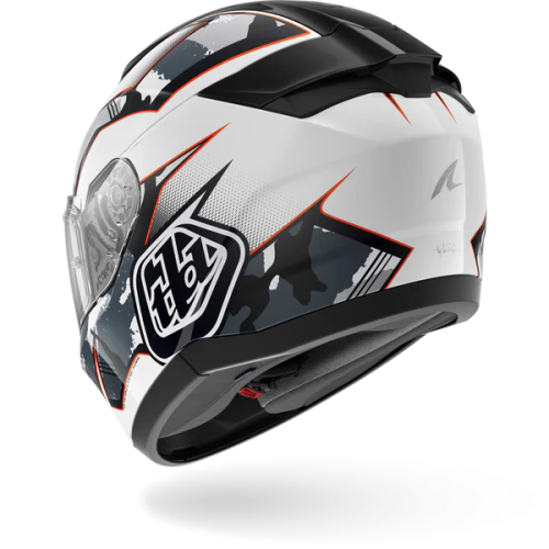 CASCO INTEGRALE RIDILL 2 MATTERIX CAMO WHITE SILVER RED | SHARK