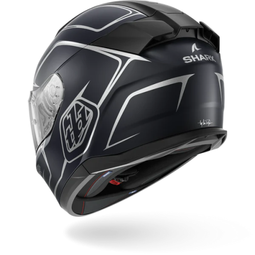 CASCO INTEGRALE D-SKWAL 3 DRONE MAT BLUE SILVER BLUE | SHARK