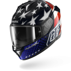CASCO INTEGRALE SKWAL I3 US FLAG BLACK ANTHRACITE ANTHRACITE | SHARK