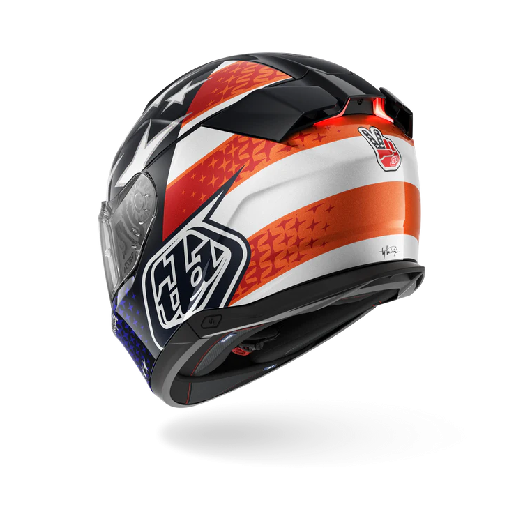 CASCO INTEGRALE SKWAL I3 US FLAG BLACK ANTHRACITE ANTHRACITE | SHARK