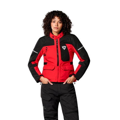 GIACCHE CONVERGENT H2O LADIES ROSSO NERO | REV'IT