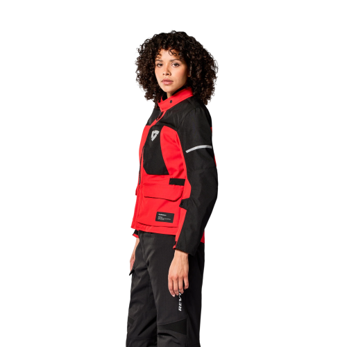 GIACCHE CONVERGENT H2O LADIES ROSSO NERO | REV'IT