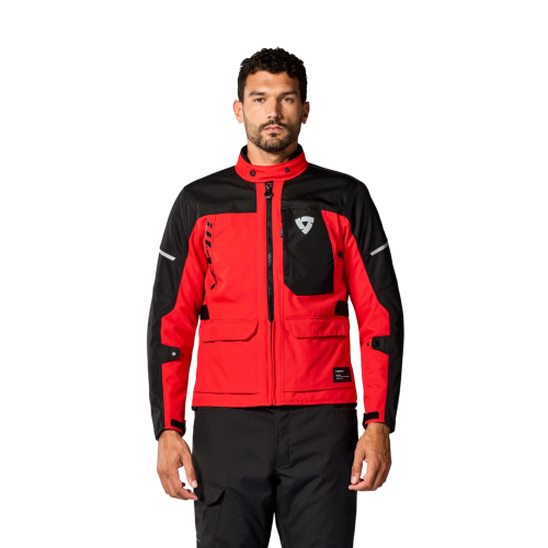 GIACCHE CONVERGENT H2O ROSSO NERO | REV'IT