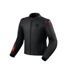 GIACCHE QUADRATIC NERO NEON ROSSO | REV'IT