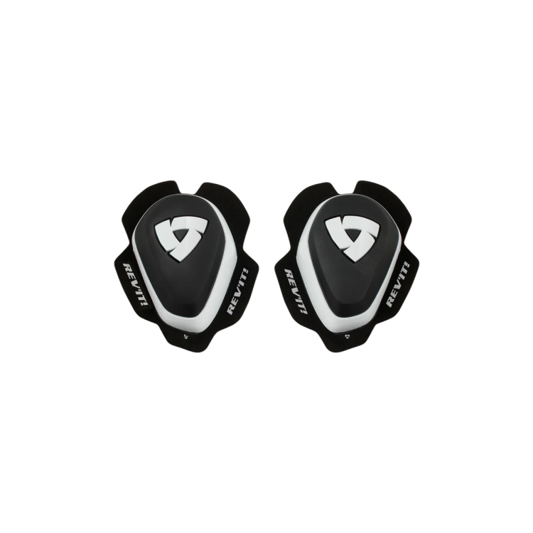 ACCESSORI KNEE SLIDER SET 2 BIANCO NERO BIANCO | REV'IT