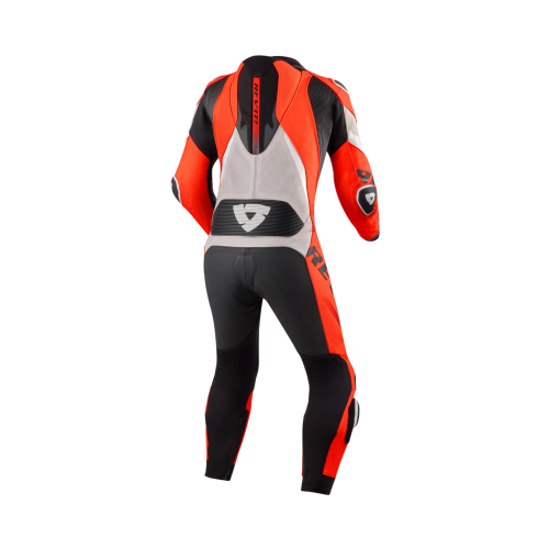 TUTE HYPERSPEED 3 GRIGIO CHIARO NEON ROSSO | REV'IT