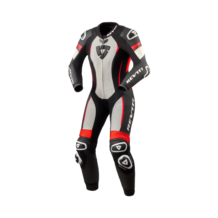 TUTE XENA 4 LADIES BIANCO NEON ROSSO | REV'IT